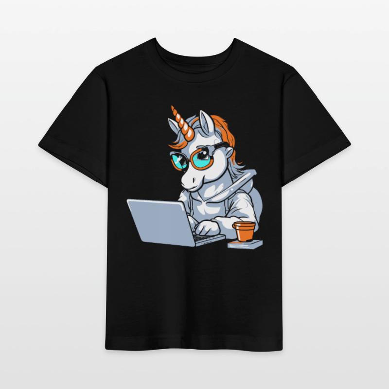 Développeur, Codeur, Programmeur, Café T-shirt bio MINI CREATOR Stanley/Stella Enfant