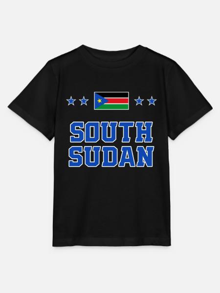 Südsudan - Stanley/Stella Kinder T-Shirt MINI CREATOR - Schwarz