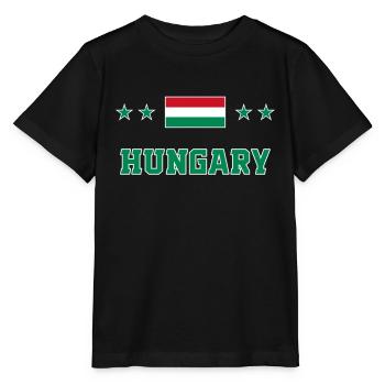 Hungary - Stanley/Stella MINI CREATOR Kids’ T-Shirt - black - Front - Mikhail (115cm)