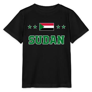Sudan - Stanley/Stella MINI CREATOR Kids’ T-Shirt - black - Front - Mikhail (115cm)