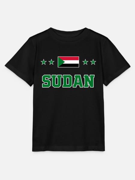 Sudan - Stanley/Stella Kinder T-Shirt MINI CREATOR  - Schwarz