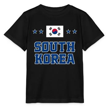 South Korea - Stanley/Stella MINI CREATOR Kids’ T-Shirt - black - Front - Mikhail (115cm)