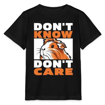 Guinea Pig Guinea Pig Funny - Stanley/Stella MINI CREATOR Kids’ T-Shirt - black - Front - Mikhail (115cm)