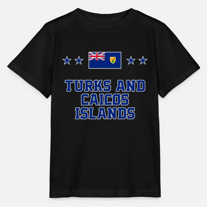 Turks und Caicosinseln - Stanley/Stella Kinder T-Shirt MINI CREATOR  - Schwarz