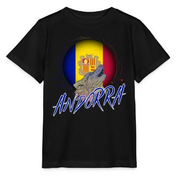 Andorra - Stanley/Stella MINI CREATOR Kids’ T-Shirt - black - Front - Mikhail (115cm)