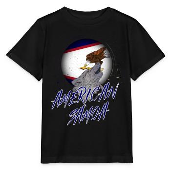 Amerikanisch-Samoa - Stanley/Stella Kinder T-Shirt MINI CREATOR  - Schwarz - Vorne - Mikhail (115cm)