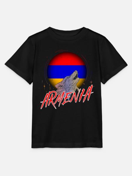 Armenien - Stanley/Stella Kinder T-Shirt MINI CREATOR - Schwarz