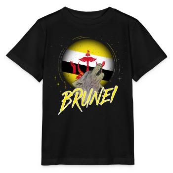 Brunei - T-shirt bio MINI CREATOR Stanley/Stella Enfant - noir - Devant - Mikhail (115cm)