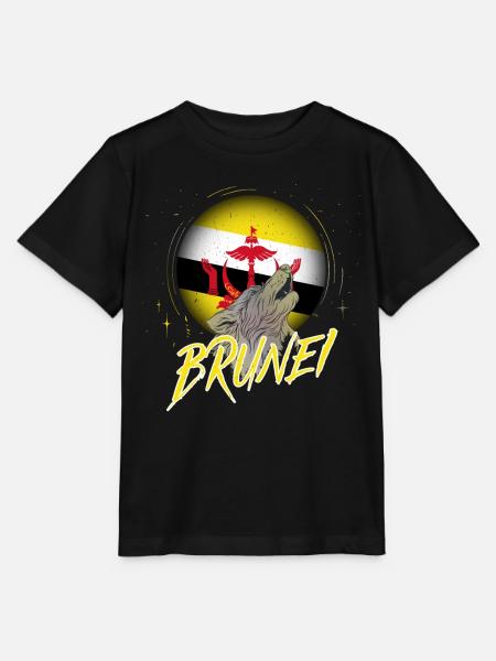 Brunei - Stanley/Stella Kinder T-Shirt MINI CREATOR  - Schwarz