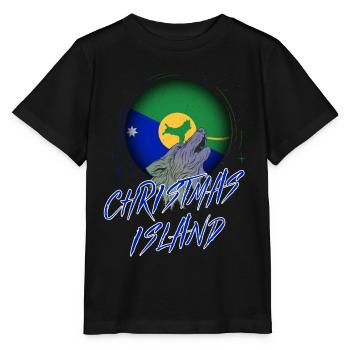 Christmas Island - Stanley/Stella MINI CREATOR Kids’ T-Shirt - black - Front - Mikhail (115cm)