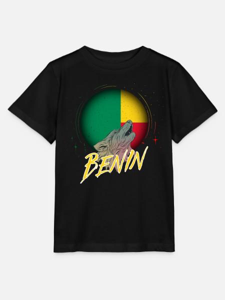 Benin - Stanley/Stella Kinder T-Shirt MINI CREATOR  - Schwarz