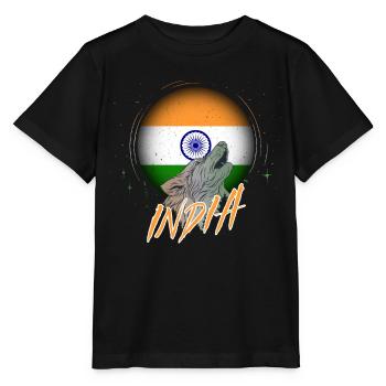 Inde - T-shirt bio MINI CREATOR Stanley/Stella Enfant - noir - Devant - Mikhail (115cm)
