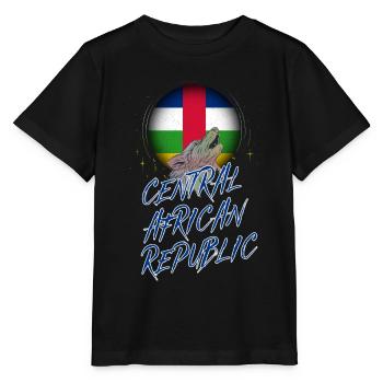 République Centrafricaine - T-shirt bio MINI CREATOR Stanley/Stella Enfant - noir - Devant - Mikhail (115cm)