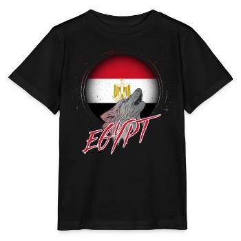 Ägypten - Stanley/Stella Kinder T-Shirt MINI CREATOR  - Schwarz - Vorne - Mikhail (115cm)