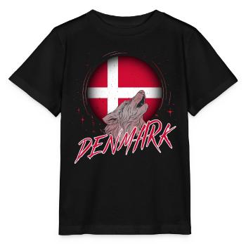 Dänemark - Stanley/Stella Kinder T-Shirt MINI CREATOR  - Schwarz - Vorne - Mikhail (115cm)