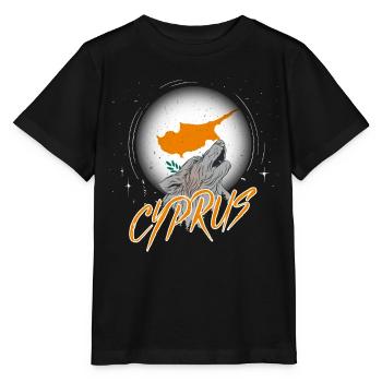 Zypern - Stanley/Stella Kinder T-Shirt MINI CREATOR  - Schwarz - Vorne - Mikhail (115cm)