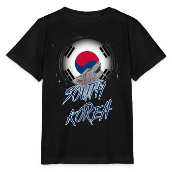 South Korea - Stanley/Stella MINI CREATOR Kids’ T-Shirt - black - Front - Mikhail (115cm)