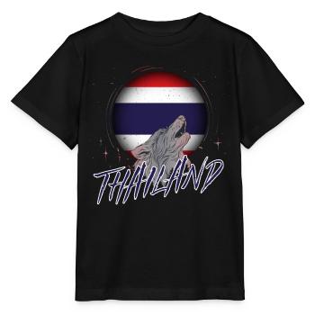 Thailand - Stanley/Stella Kinder T-Shirt MINI CREATOR  - Schwarz - Vorne - Mikhail (115cm)