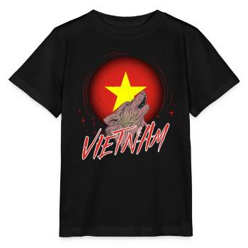 Vietnam - T-shirt bio MINI CREATOR Stanley/Stella Enfant - noir - Devant - Mikhail (115cm)