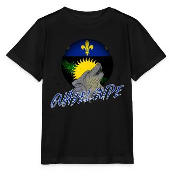 Guadeloupe - Stanley/Stella Kinder T-Shirt MINI CREATOR  - Schwarz - Vorne - Mikhail (115cm)