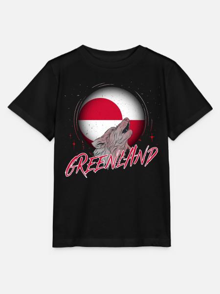 Grönland - Stanley/Stella Kinder T-Shirt MINI CREATOR  - Schwarz