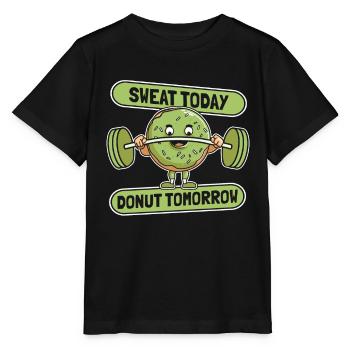 Donut Fitness Donut Gym - T-shirt bio MINI CREATOR Stanley/Stella Enfant - noir - Devant - Mikhail (115cm)