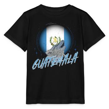 Guatemala - Stanley/Stella MINI CREATOR Kids’ T-Shirt - black - Front - Mikhail (115cm)