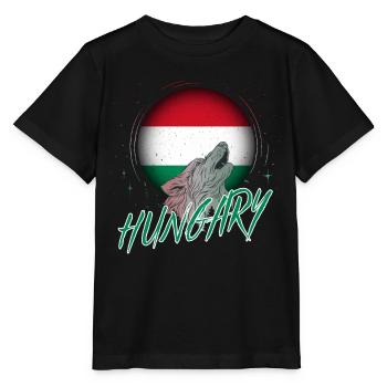 Hungary - Stanley/Stella MINI CREATOR Kids’ T-Shirt - black - Front - Mikhail (115cm)