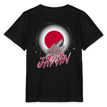 Japan - Stanley/Stella Kinder T-Shirt MINI CREATOR  - Schwarz - Vorne - Mikhail (115cm)