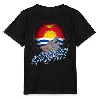 Kiribati - Stanley/Stella MINI CREATOR Kids’ T-Shirt - black - Front - Mikhail (115cm)