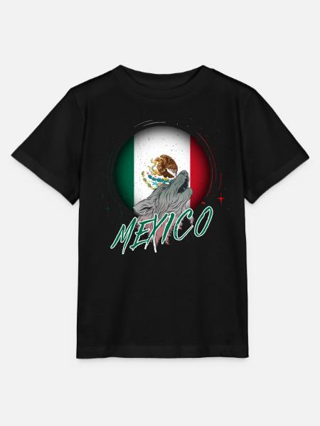 Mexiko - Stanley/Stella Kinder T-Shirt MINI CREATOR  - Schwarz