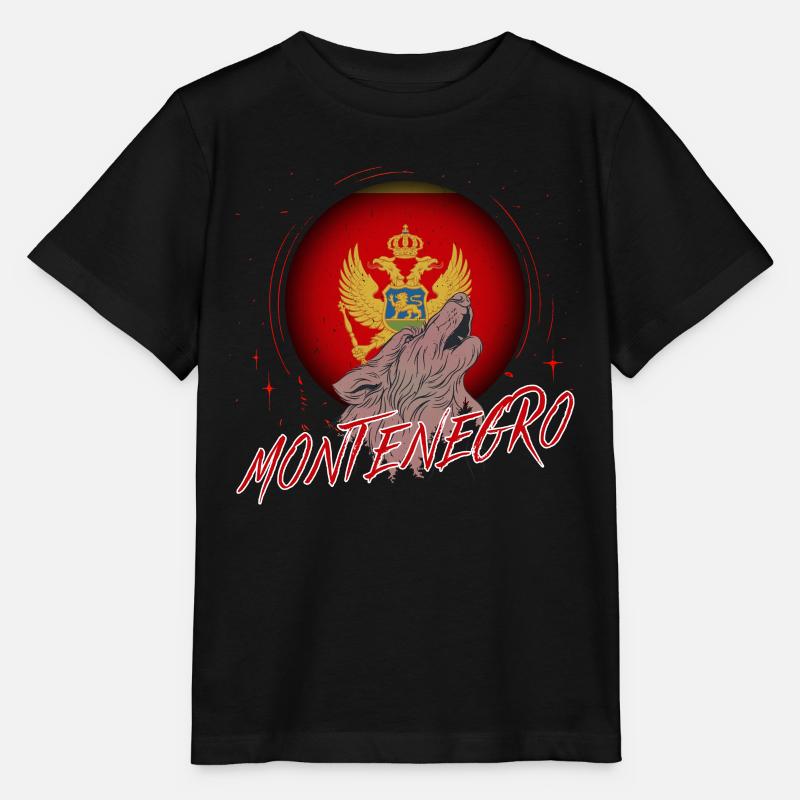 Montenegro - Stanley/Stella Kinder T-Shirt MINI CREATOR  - Schwarz