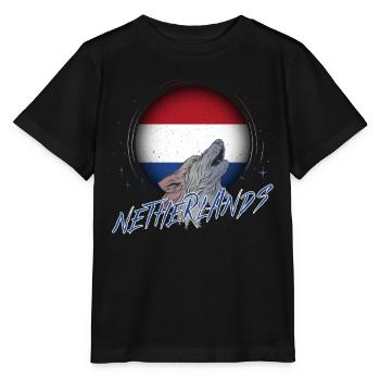 Netherlands - Stanley/Stella MINI CREATOR Kids’ T-Shirt - black - Front - Mikhail (115cm)