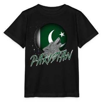 Pakistan - T-shirt bio MINI CREATOR Stanley/Stella Enfant - noir - Devant - Mikhail (115cm)