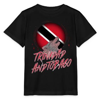 Trinité et Tobago - T-shirt bio MINI CREATOR Stanley/Stella Enfant - noir - Devant - Mikhail (115cm)