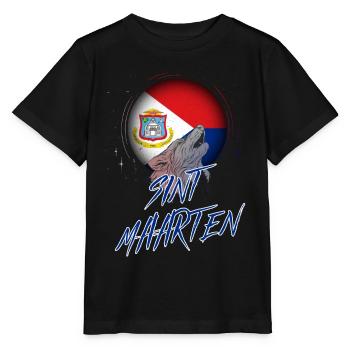 Sint Maarten - Stanley/Stella Kinder T-Shirt MINI CREATOR  - Schwarz - Vorne - Mikhail (115cm)