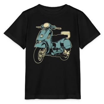 Moto Motard Motard - T-shirt bio MINI CREATOR Stanley/Stella Enfant - noir - Devant - Mikhail (115cm)