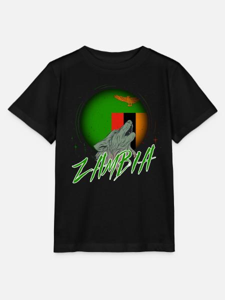 Sambia - Stanley/Stella Kinder T-Shirt MINI CREATOR  - Schwarz