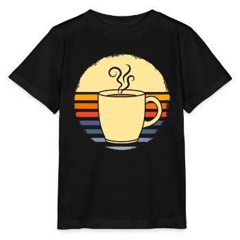 Café Café - T-shirt bio MINI CREATOR Stanley/Stella Enfant - noir - Devant - Mikhail (115cm)