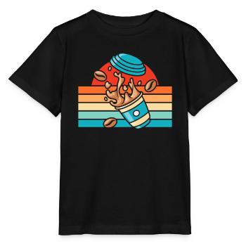 Café Café - T-shirt bio MINI CREATOR Stanley/Stella Enfant - noir - Devant - Mikhail (115cm)