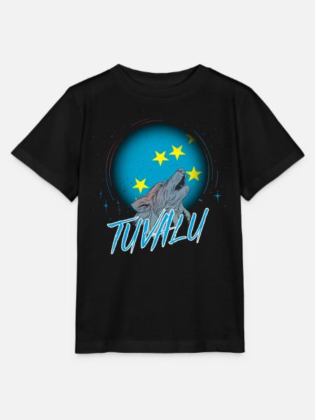 Tuvalu - Stanley/Stella Kinder T-Shirt MINI CREATOR - Schwarz