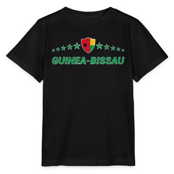 Guinée-Bissau - T-shirt bio MINI CREATOR Stanley/Stella Enfant - noir - Devant - Mikhail (115cm)
