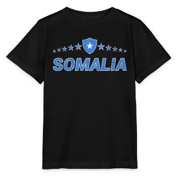 Somalia - Stanley/Stella Kinder T-Shirt MINI CREATOR  - Schwarz - Vorne - Mikhail (115cm)