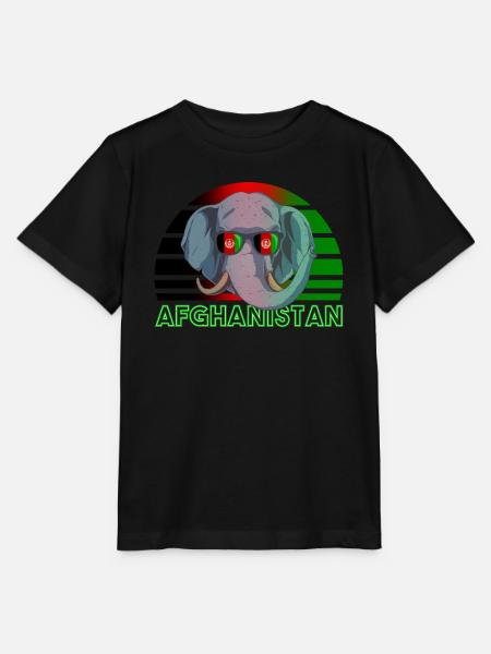 Afghanistan - Stanley/Stella Kinder T-Shirt MINI CREATOR  - Schwarz