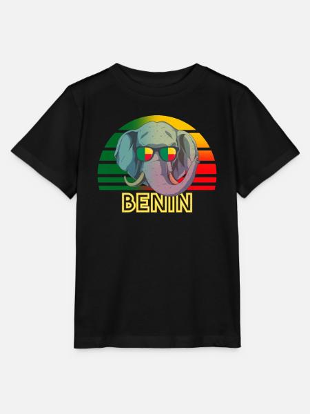 Benin - Stanley/Stella Kinder T-Shirt MINI CREATOR - Schwarz