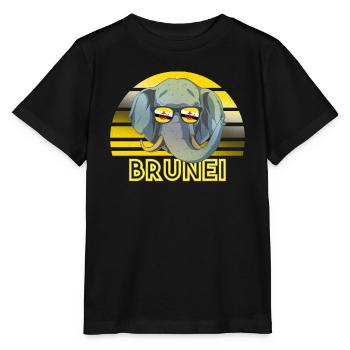 Brunei - T-shirt bio MINI CREATOR Stanley/Stella Enfant - noir - Devant - Mikhail (115cm)