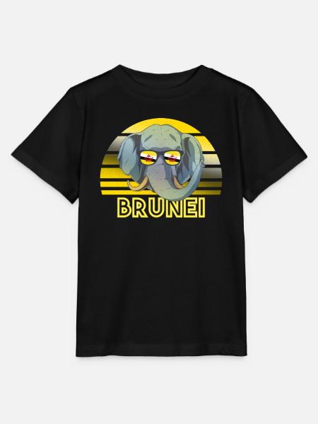 Brunei - Stanley/Stella Kinder T-Shirt MINI CREATOR  - Schwarz