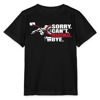 Moto Motard Motard - T-shirt bio MINI CREATOR Stanley/Stella Enfant - noir - Devant - Mikhail (115cm)