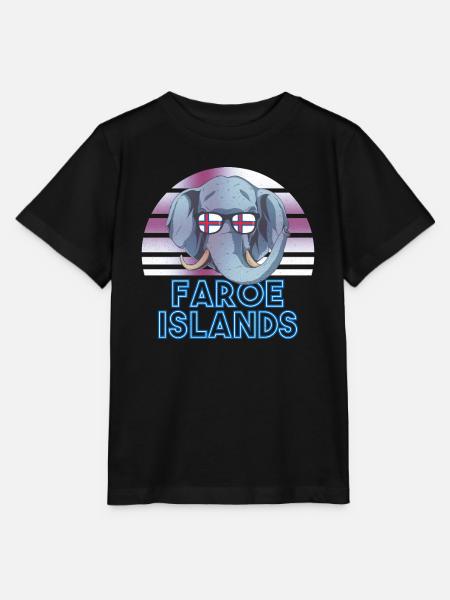 Färöer Inseln - Stanley/Stella Kinder T-Shirt MINI CREATOR - Schwarz
