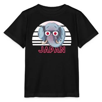 Japan - Stanley/Stella Kinder T-Shirt MINI CREATOR  - Schwarz - Vorne - Mikhail (115cm)